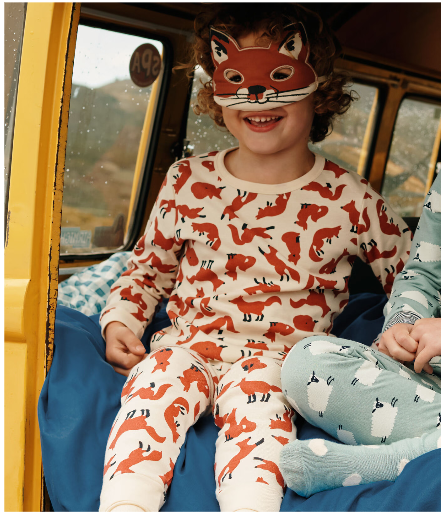 Petit bateau - Pyjama + masque renard 3 ans
