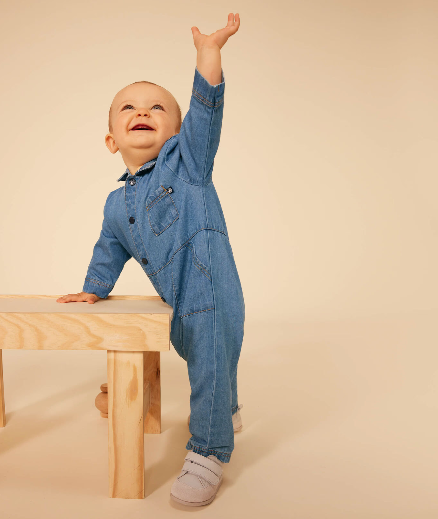 Petit bateau | Combinaison longue en denim