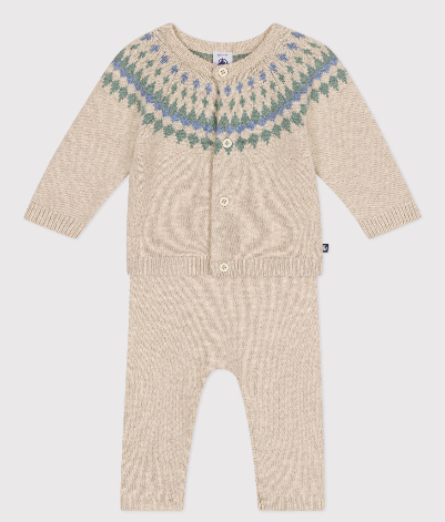Petit bateau - Ensemble 2 pièces en tricot
