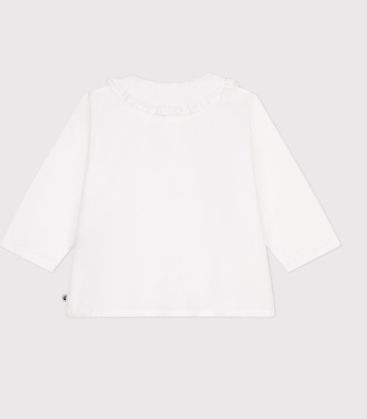 Petit bateau - Blouse en coton piqué
