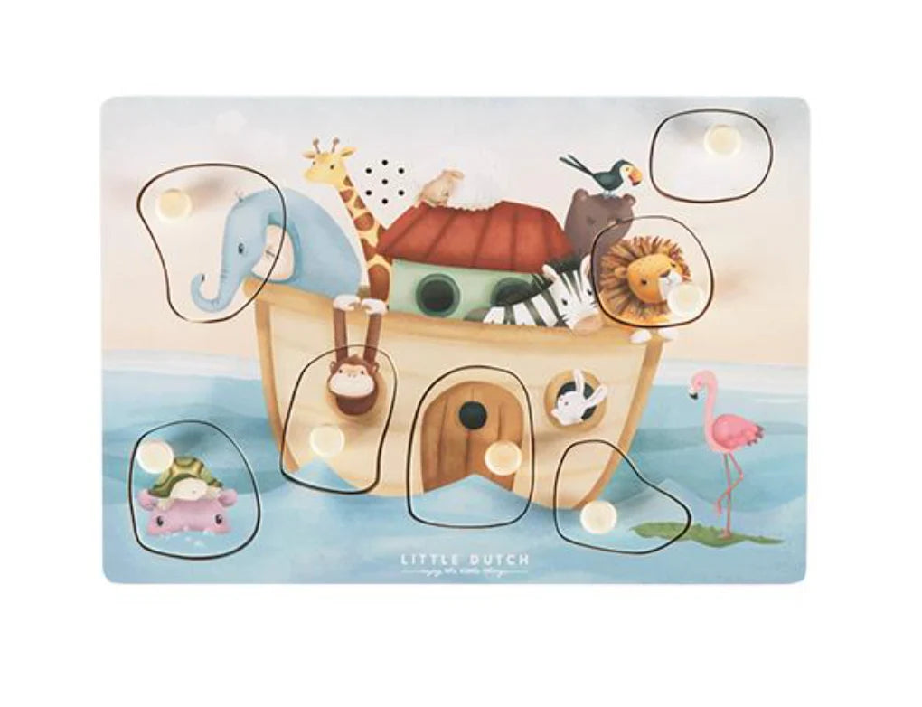 Little dutch - Puzzle sonore - Arche de noé