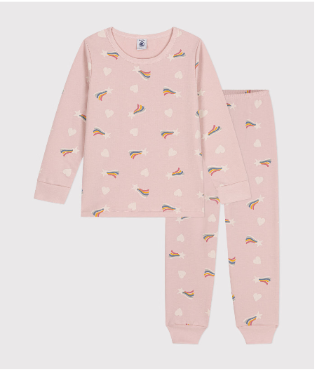 Petit bateau - Pyjama étoile et cœur
