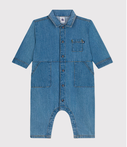 Petit bateau | Combinaison longue en denim