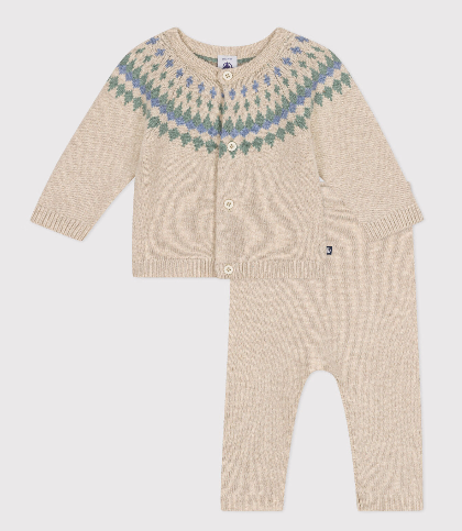Petit bateau - Ensemble 2 pièces en tricot