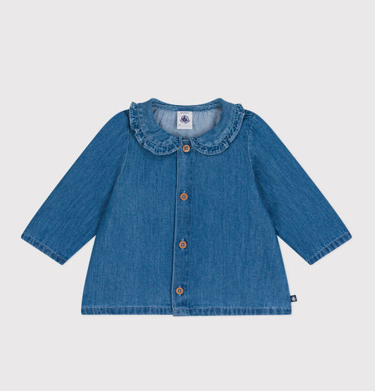 Petit Bateau - Blouse denim