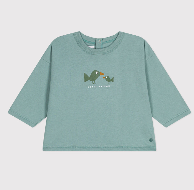 Petit Bateau - Tee-shirt manche longue