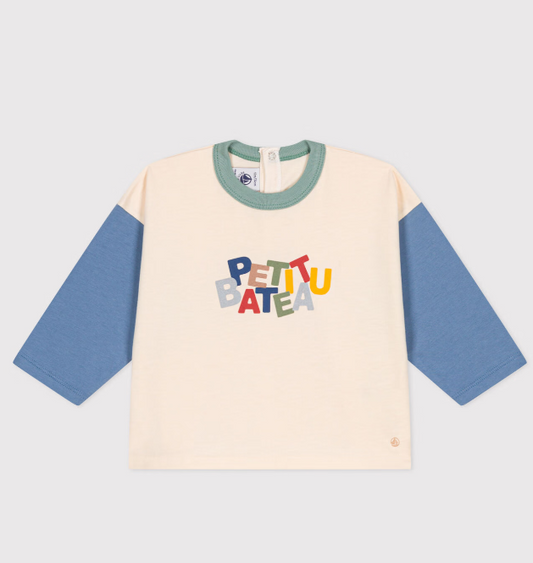 Petit Bateau - Tee-shirt manche longue