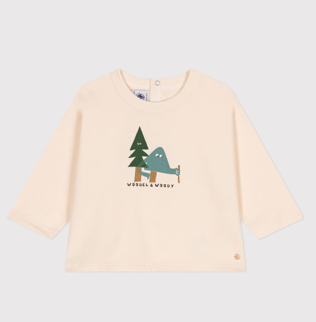 Petit Bateau - Tee-shirt manche longue
