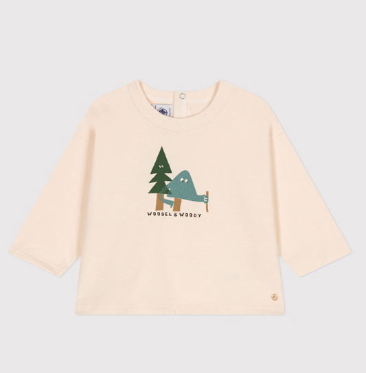 Petit Bateau - Tee-shirt manche longue