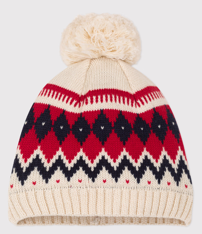 Petit bateau -  Bonnet bébé en laine