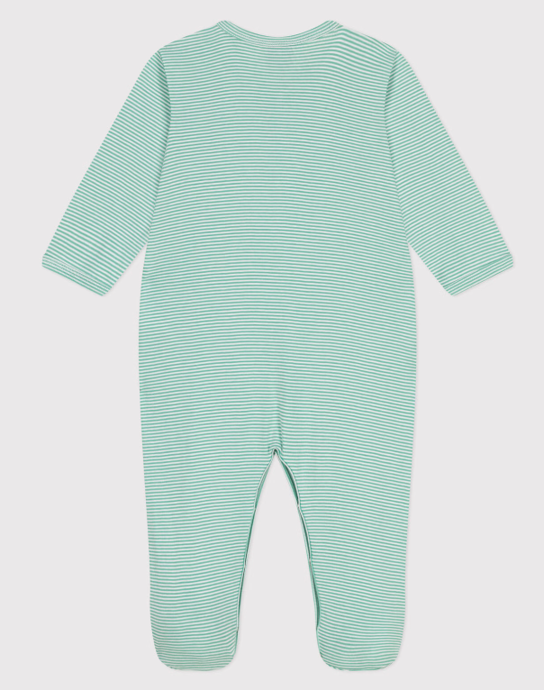 Petit bateau | Pyjama bébé en coton à rayures