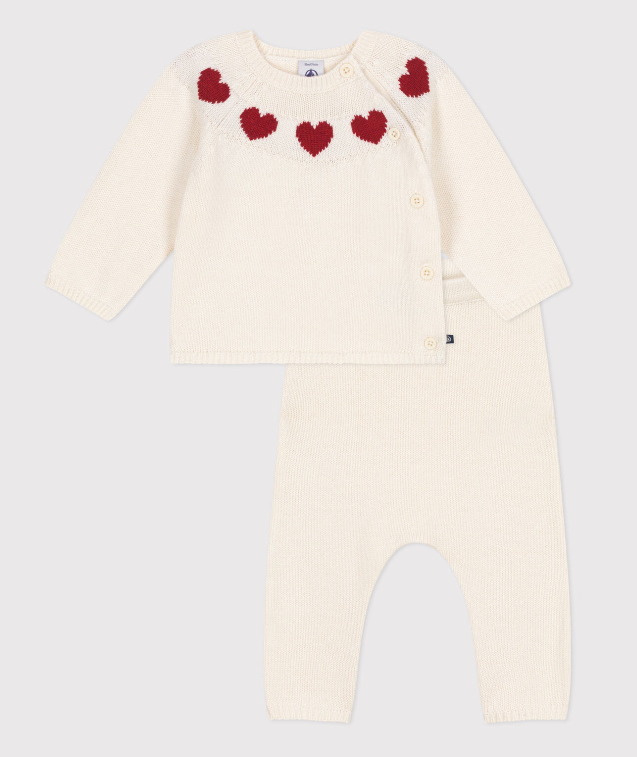 Petit bateau | Ensemble 2 pièces en tricot