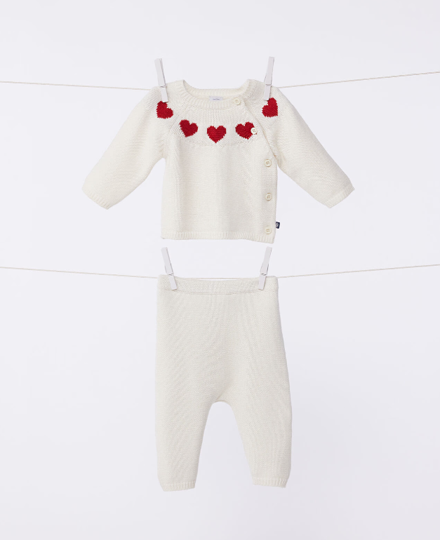 Petit bateau | Ensemble 2 pièces en tricot