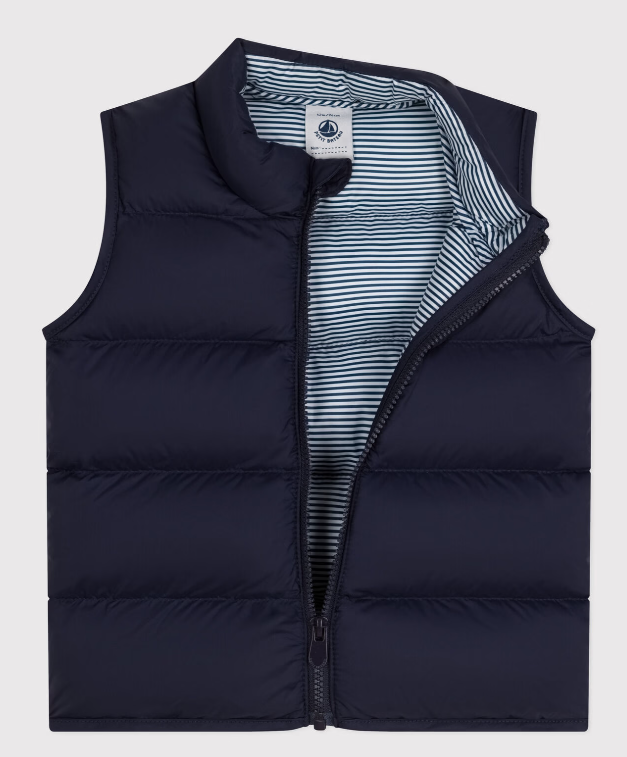 Petit bateau | Doudoune sans manches matelassée bébé