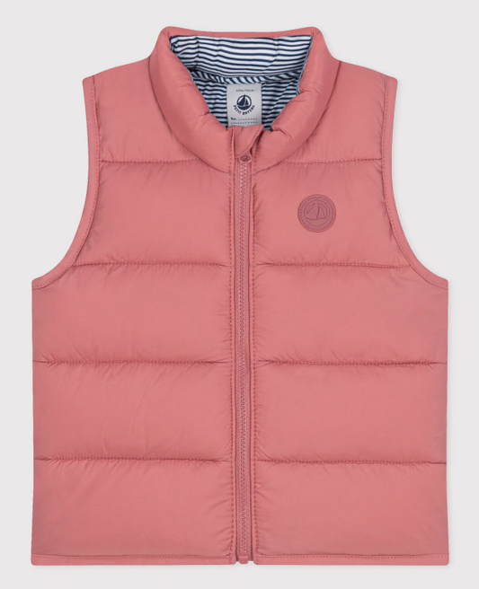 Petit bateau | Doudoune sans manches matelassée bébé