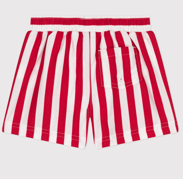 Petit bateau | Short de bain bébé, imprimé rayé