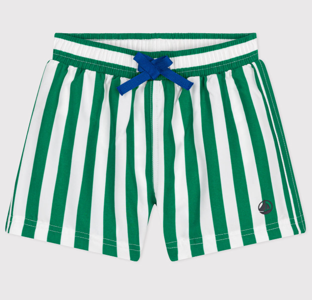 Petit bateau | Short de bain bébé, imprimé rayé