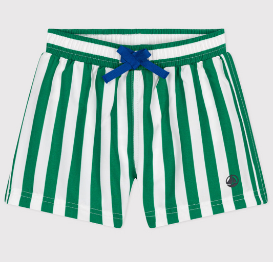 Petit bateau | Short de bain bébé, imprimé rayé