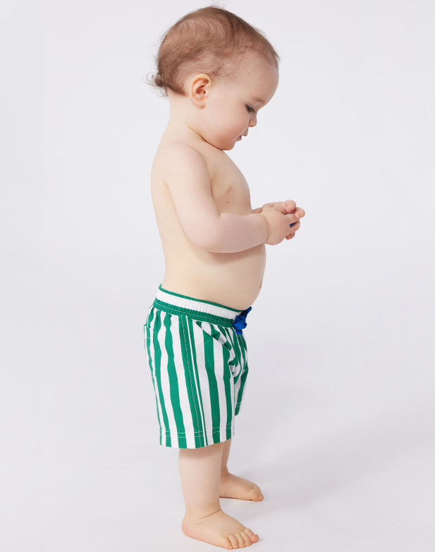 Petit bateau | Short de bain bébé, imprimé rayé