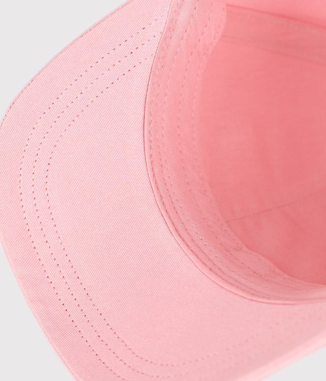 Petit bateau | Casquette rose en coton petit bateau