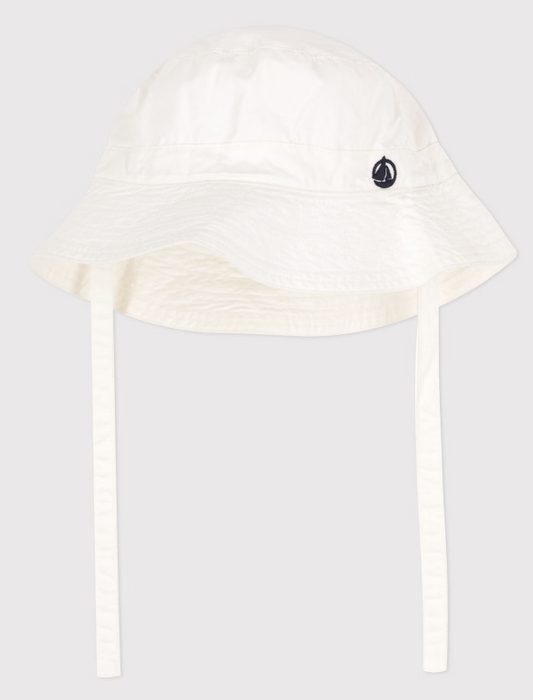 Petit bateau | Bob en twill blanc