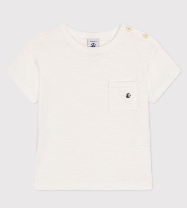Petit bateau | Tee-shirt manches courtes en jersey flammé