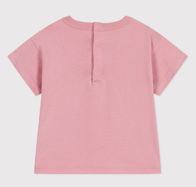 Petit bateau | T-shirt en coton à manches courtes uni