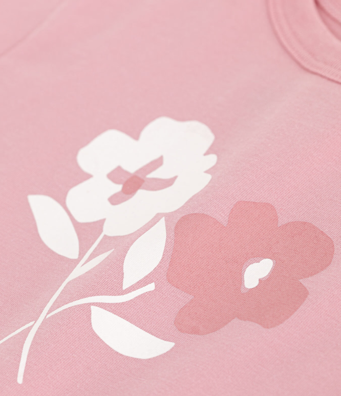 Petit bateau | T-shirt en coton à manches courtes uni