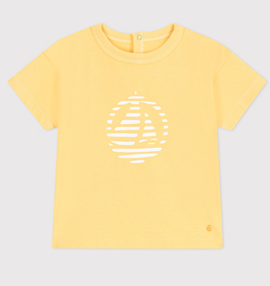 Petit bateau | T-shirt en coton à manches courtes uni