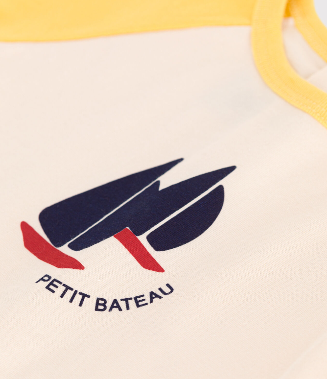 Petit bateau | T-shirt en coton à manches courtes colorblock