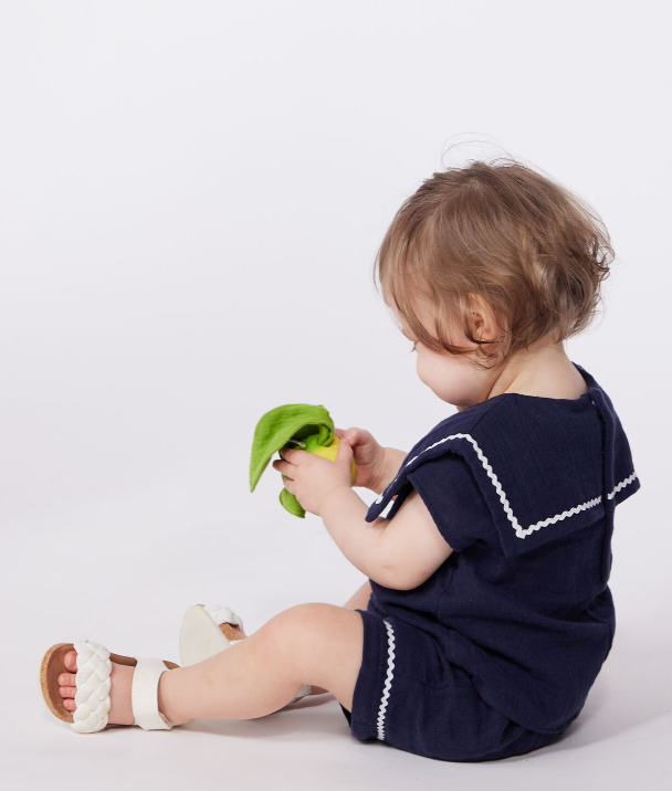 Petit bateau | Ensemble deux pièces en coton, détails marins