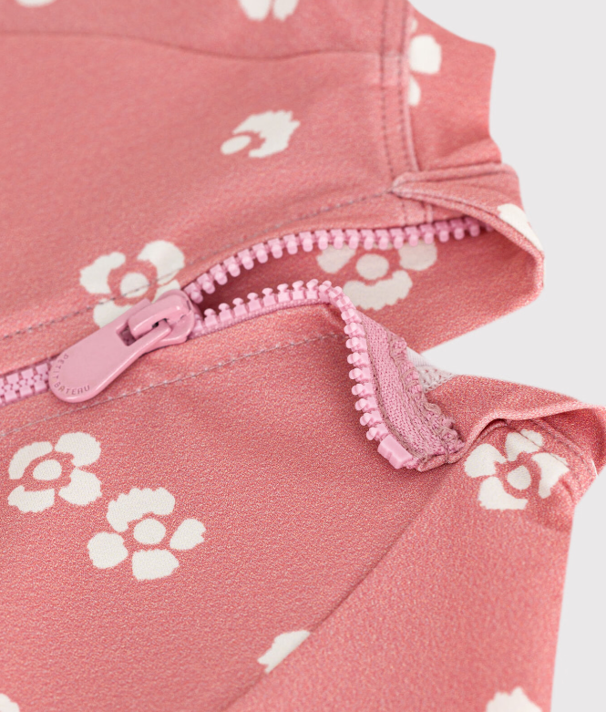 Petit Bateau | Combinaison anti UV bébé, imprimée à fleurs