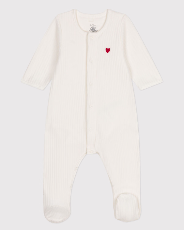 Petit Bateau | Bodyjama unisexe en velours