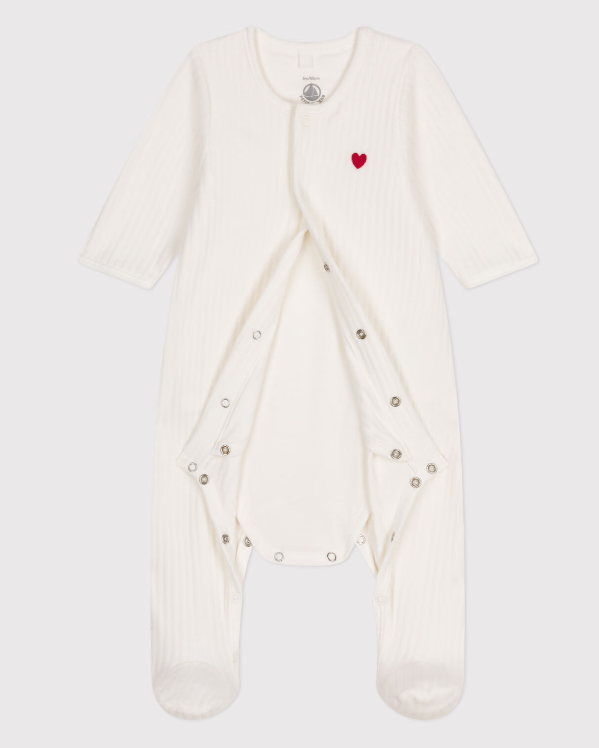 Petit Bateau | Bodyjama unisexe en velours