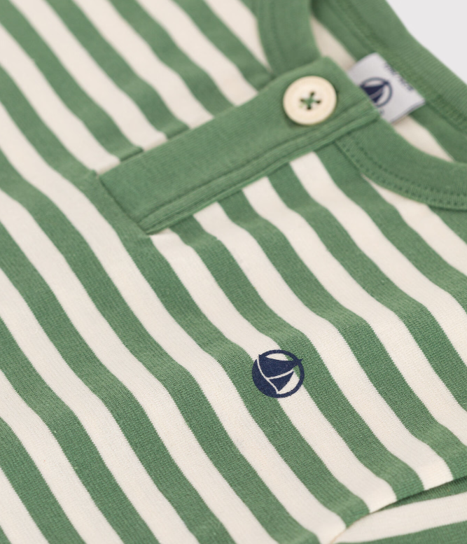 Petit bateau | T-shirt bébé en coton à manches courtes rayé