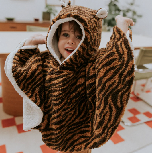 Poncho bébé Tigre