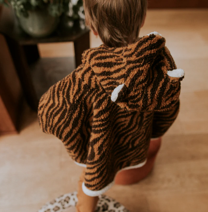 Poncho bébé Tigre