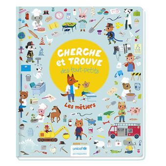 Auzou | Cherche et trouve des tout petits - Les métiers