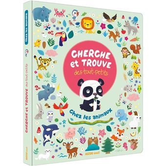 Auzou | Cherche et trouve des tout petits - Chez les animaux
