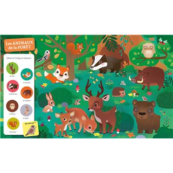 Auzou | Cherche et trouve des tout petits - Chez les animaux