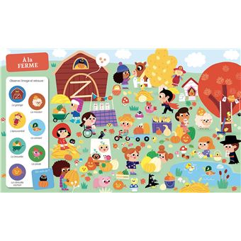 Auzou | Cherche et trouve des tout-petits - Même pas peur !