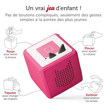 Tonies - Mon Premier Coffret Toniebox - Rose