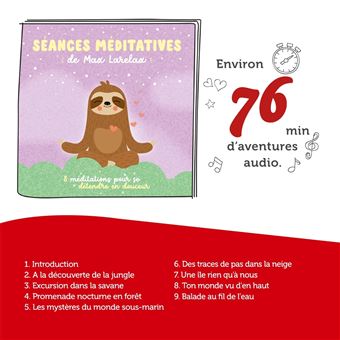 Tonie - Séances méditatives - Max larelax