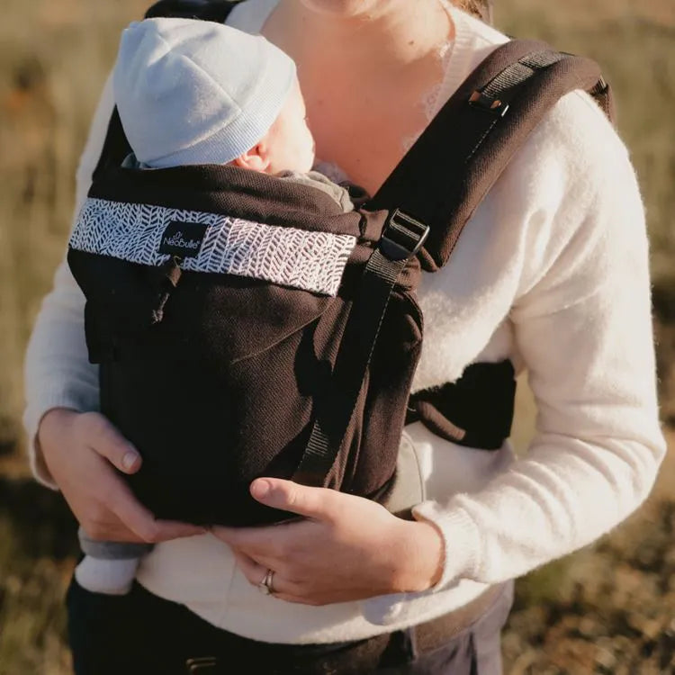 Porte-bébé préformé néo Ebène de Néobulle