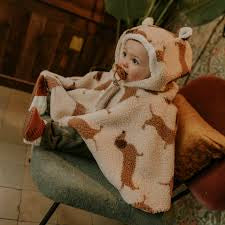 Poncho bébé dog | 6-36 mois
