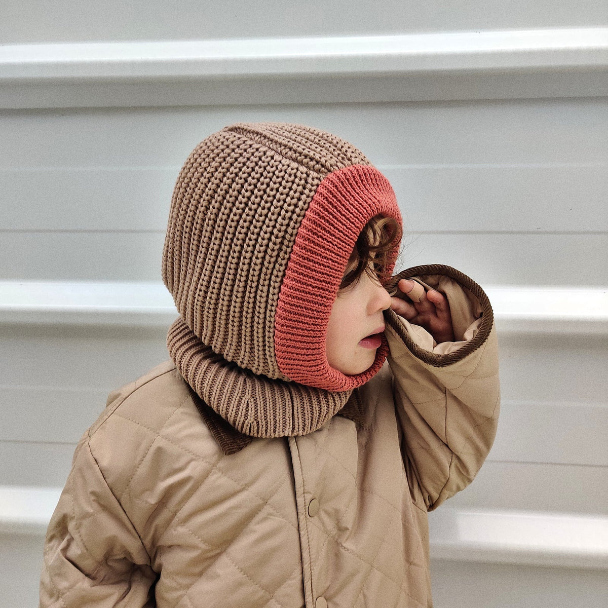 Cagoule Marron | Poule party