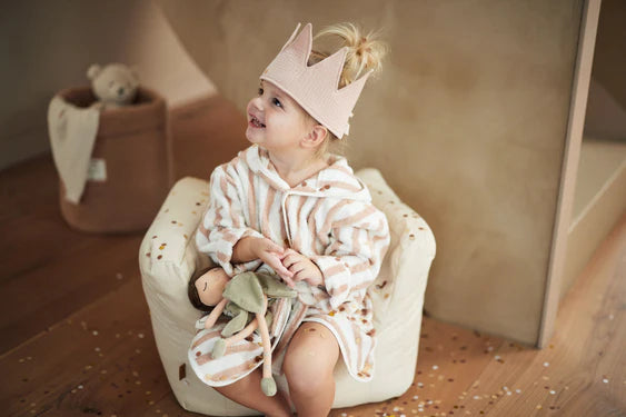 Jollein - Pouf enfant Twill naturel