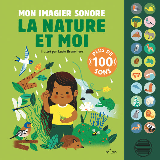 Mon imagier sonore - La nature et moi