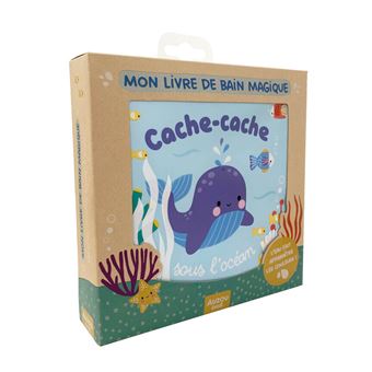 Auzou | Mes amis du bain - Cache-cache sous l'océan