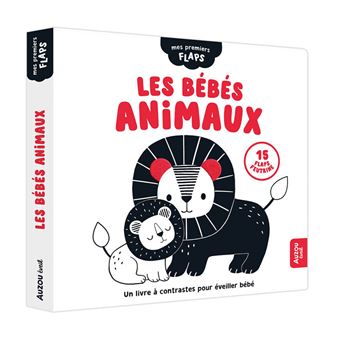 Auzou | Mes premiers flaps - Les bébés animaux